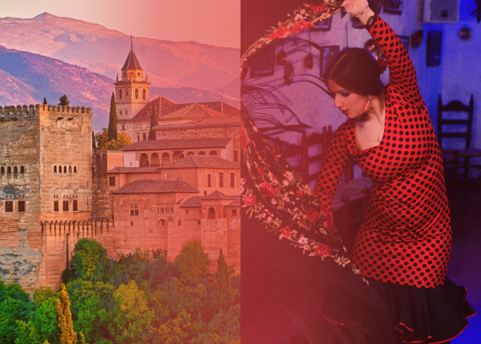 Granada Day & Night: Alhambra Tour + Flamenco Show