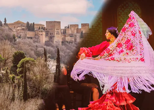 Granada Day & Night: Alhambra Tour + Flamenco Show