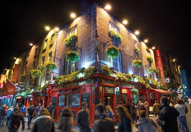 Dublin’s Temple Bar Night Tour