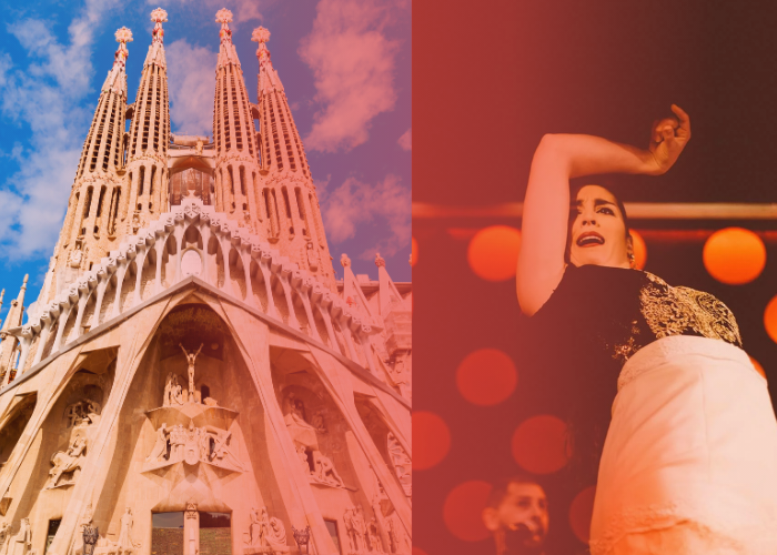 Barcelona Day & Night: Sagrada Familia Tour + Flamenco Show