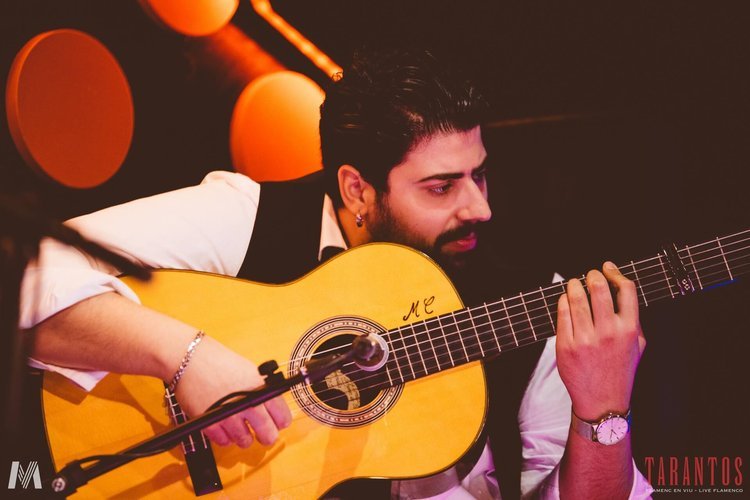 Show en tablao flamenco Los Tarantos en el centro de Barcelona