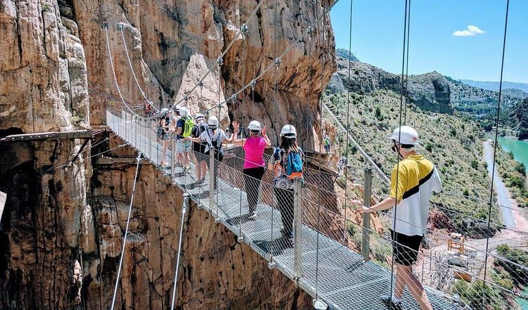 Trip and Guided tour to the Caminito del Rey from Málaga and the Costa del Sol
