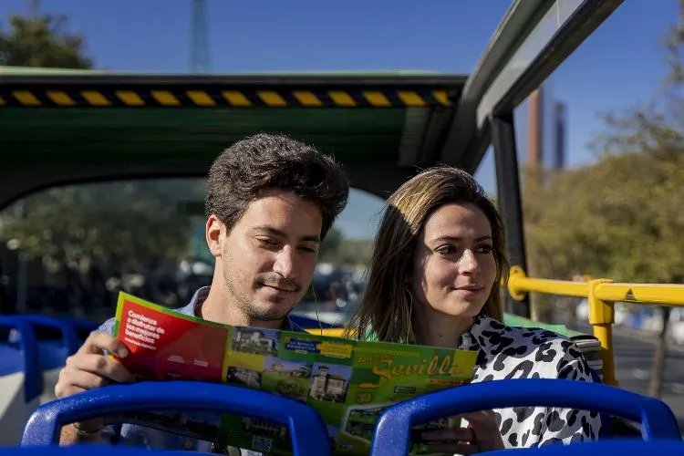 Autobus turistico Hop-On Hop-Off di Siviglia