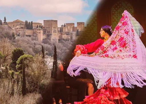 Granada Day & Night: Alhambra Tour + Flamenco Show