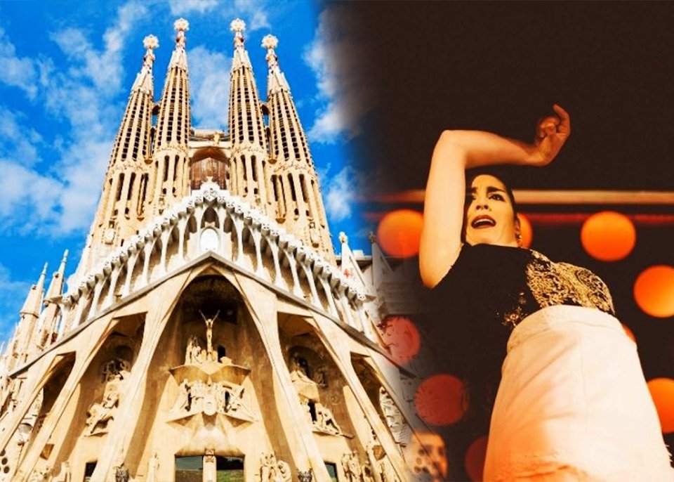 Barcelona Day & Night: Sagrada Familia + flamenco