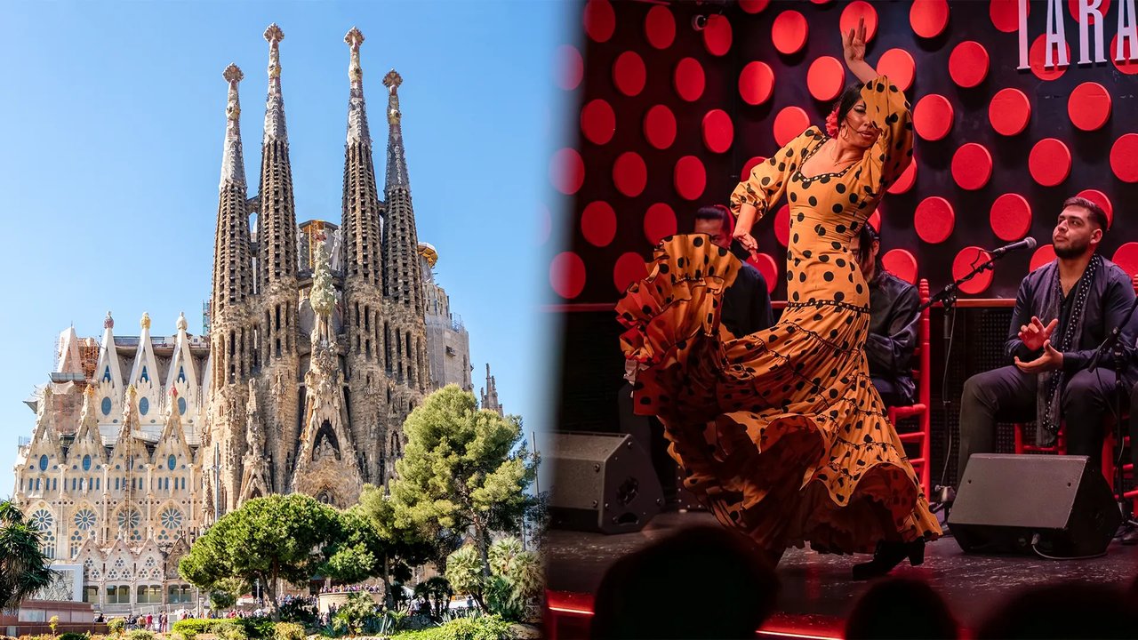 Barcelona Day & Night: Sagrada Familia + flamenco