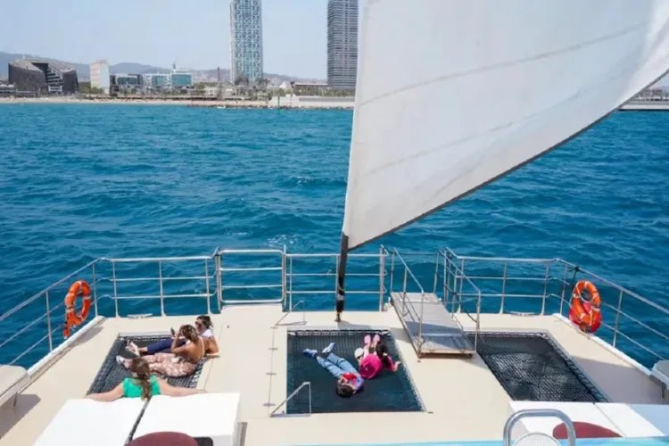 Promenade en Catamaran à Barcelone