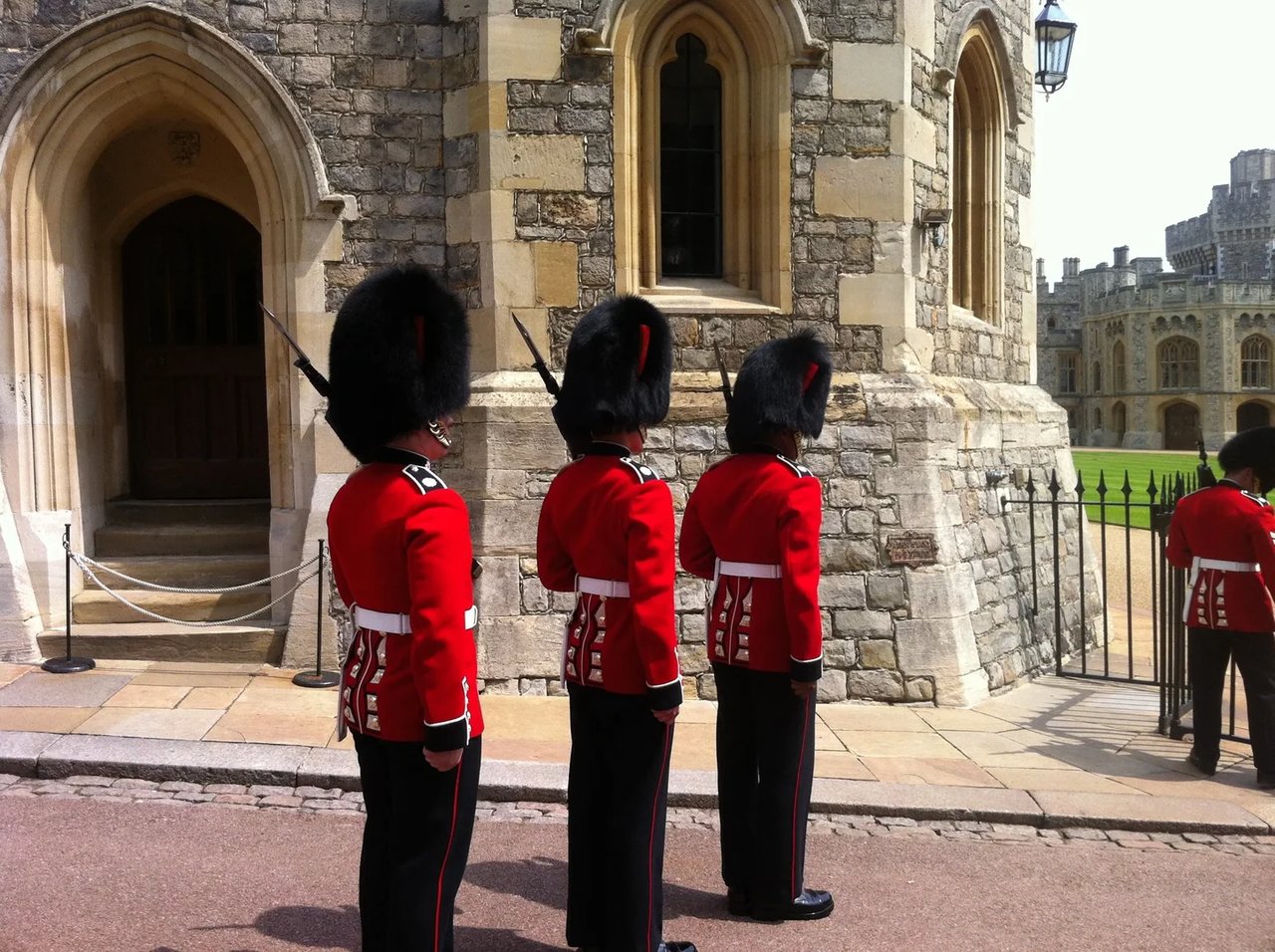Entrada al Castillo de Windsor con audioguía
