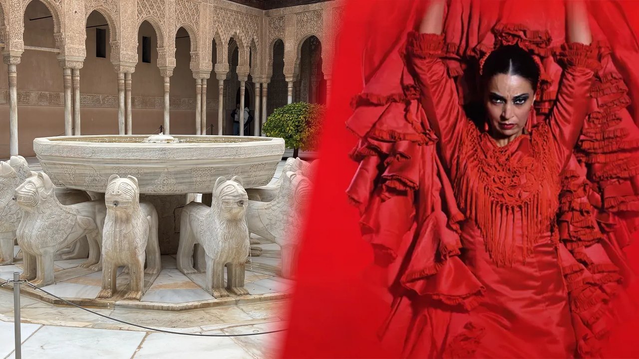 Granada Day & Night: Alhambra Tour + Flamenco Show