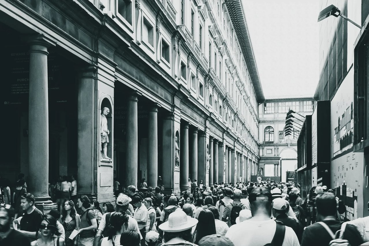 Galería de los Uffizi: Entrada sin colas